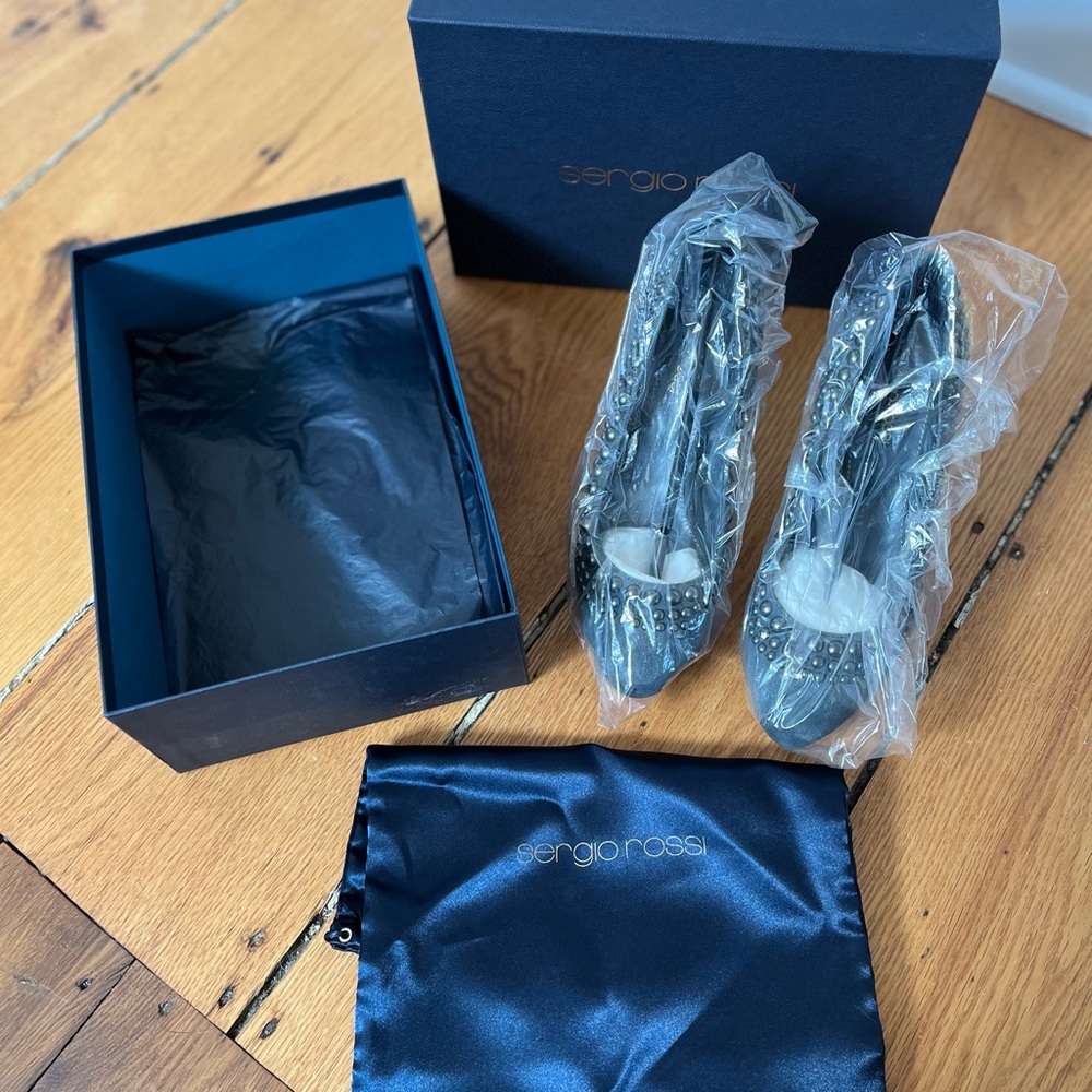 Sergio Rossi Platform Heels - Euc - image 5